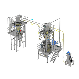 Seção de dosagem de silo