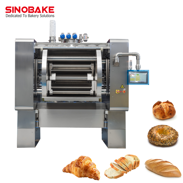 Misturador horizontal para massa de pão | Equipamento comercial de mistura de massa
